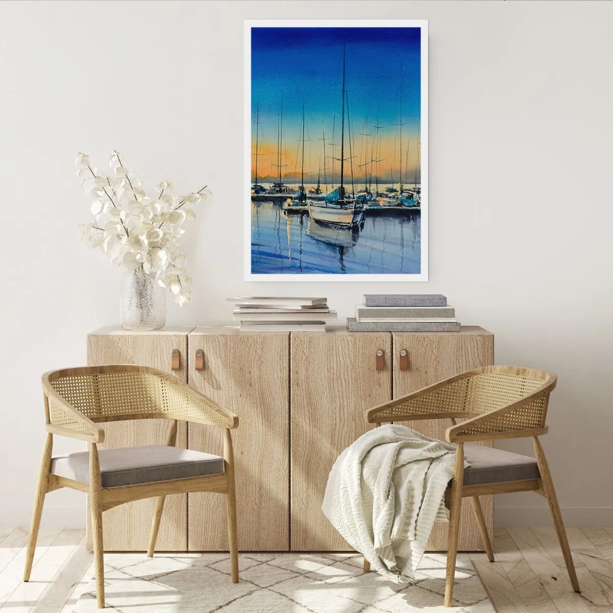 Plakat - Slutningen på en god dag - 40x50 cm