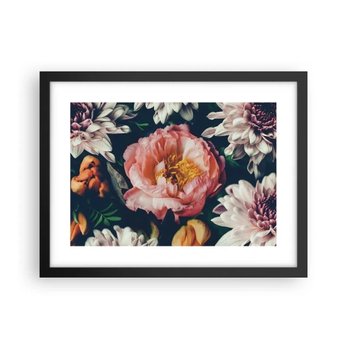 Plakat i sort ramme - Med barok pragt - 40x30 cm