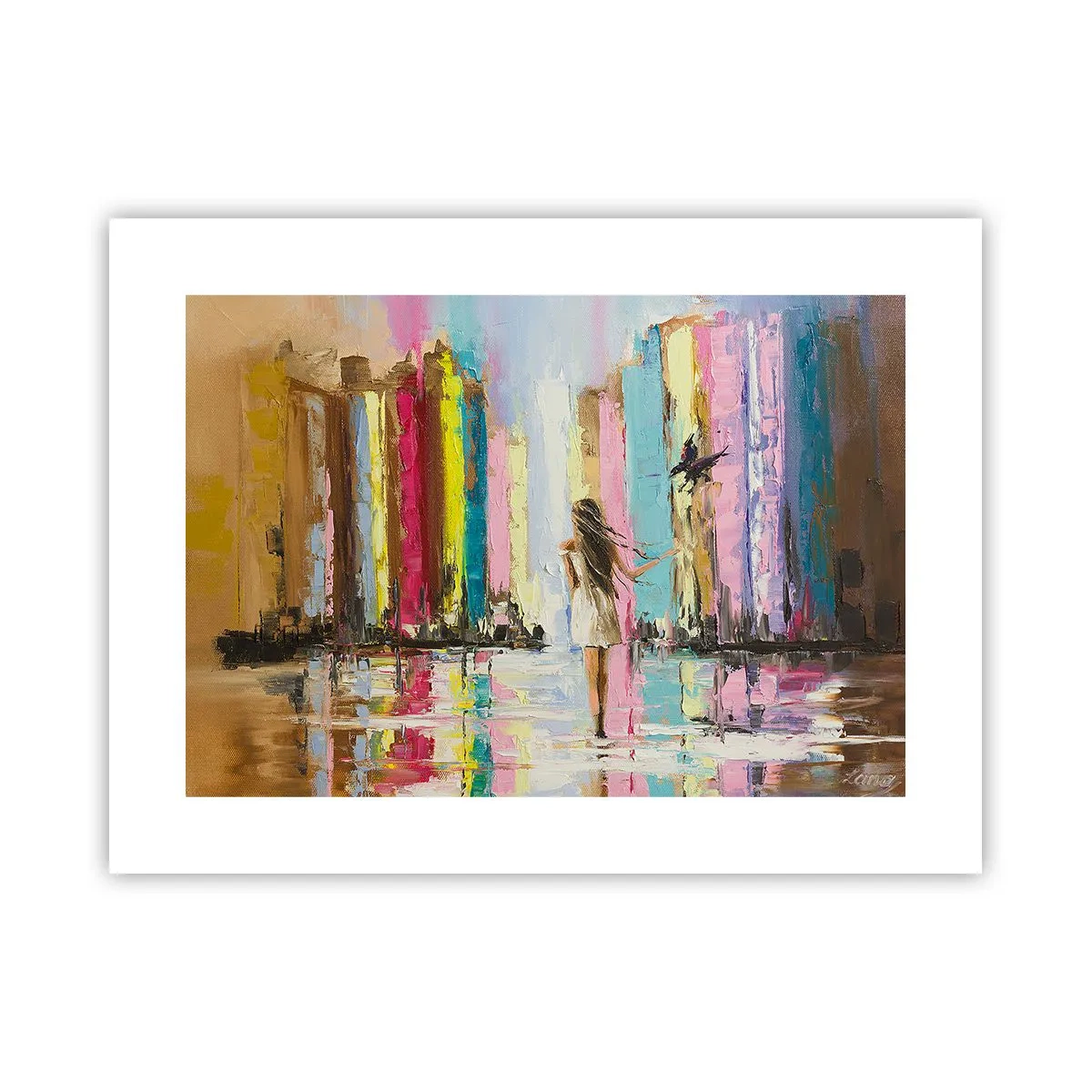 Plakat - Følg mig - 40x30 cm