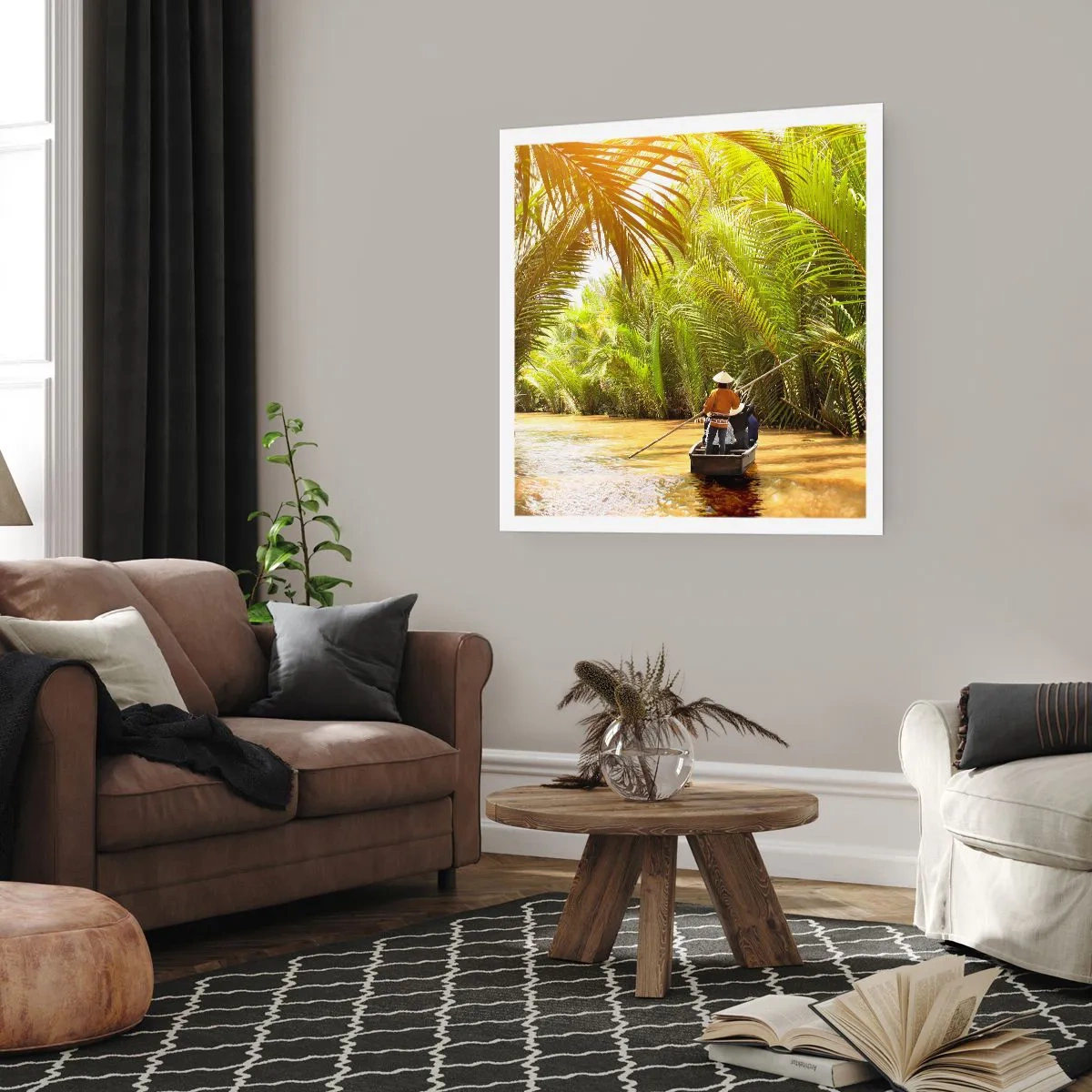 Plakat - Palmeslugten - 60x60 cm