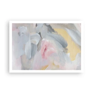 Plakat - I en pastelfarvet verden - 100x70 cm
