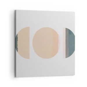 Lærredstryk - Billede på lærred - Hjul for hjul - 60x60 cm