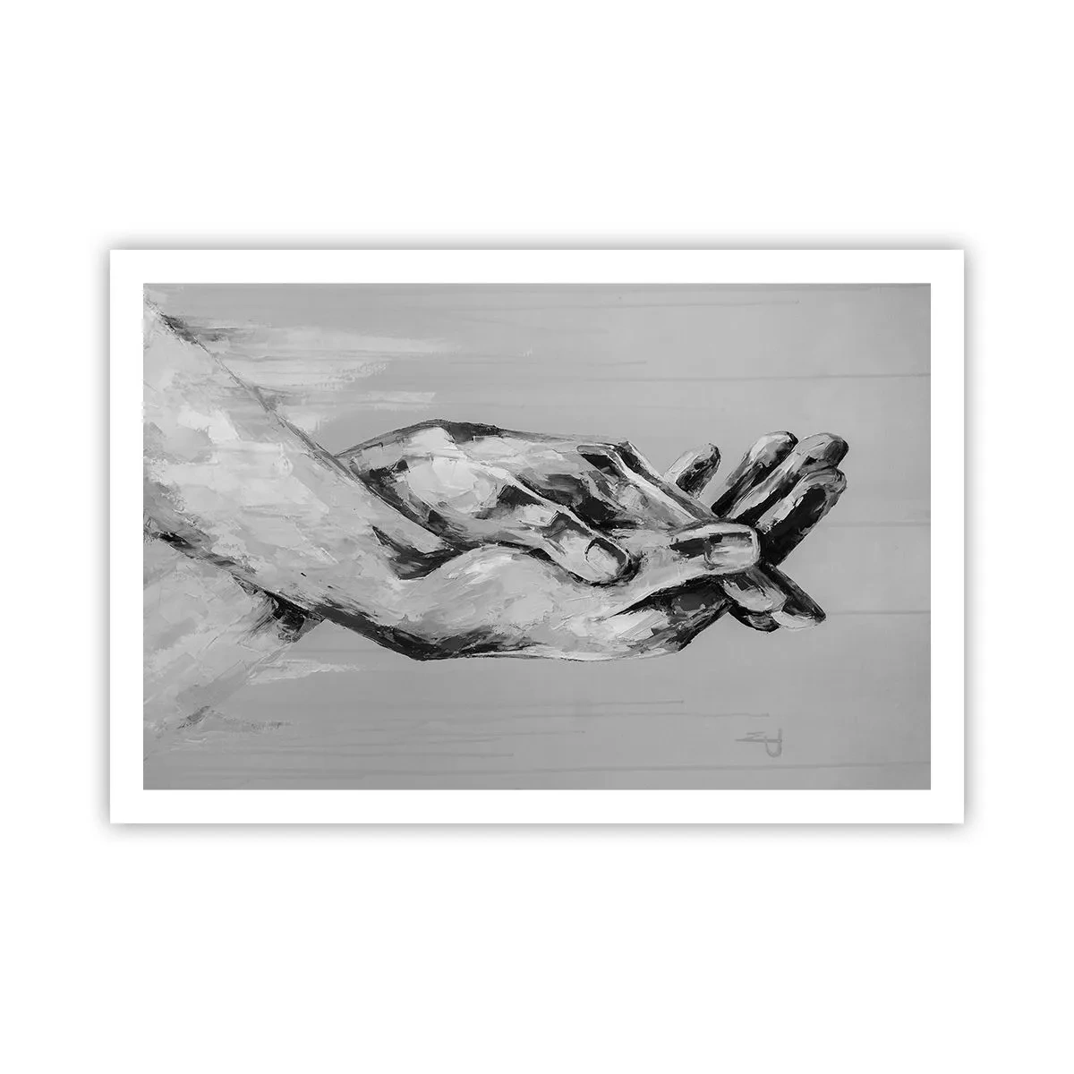 Plakat - Begyndelsen ... - 91x61 cm