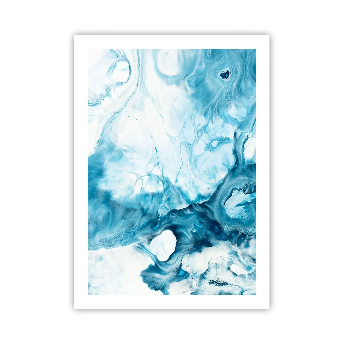 Plakat - Blå koncert - 50x70 cm