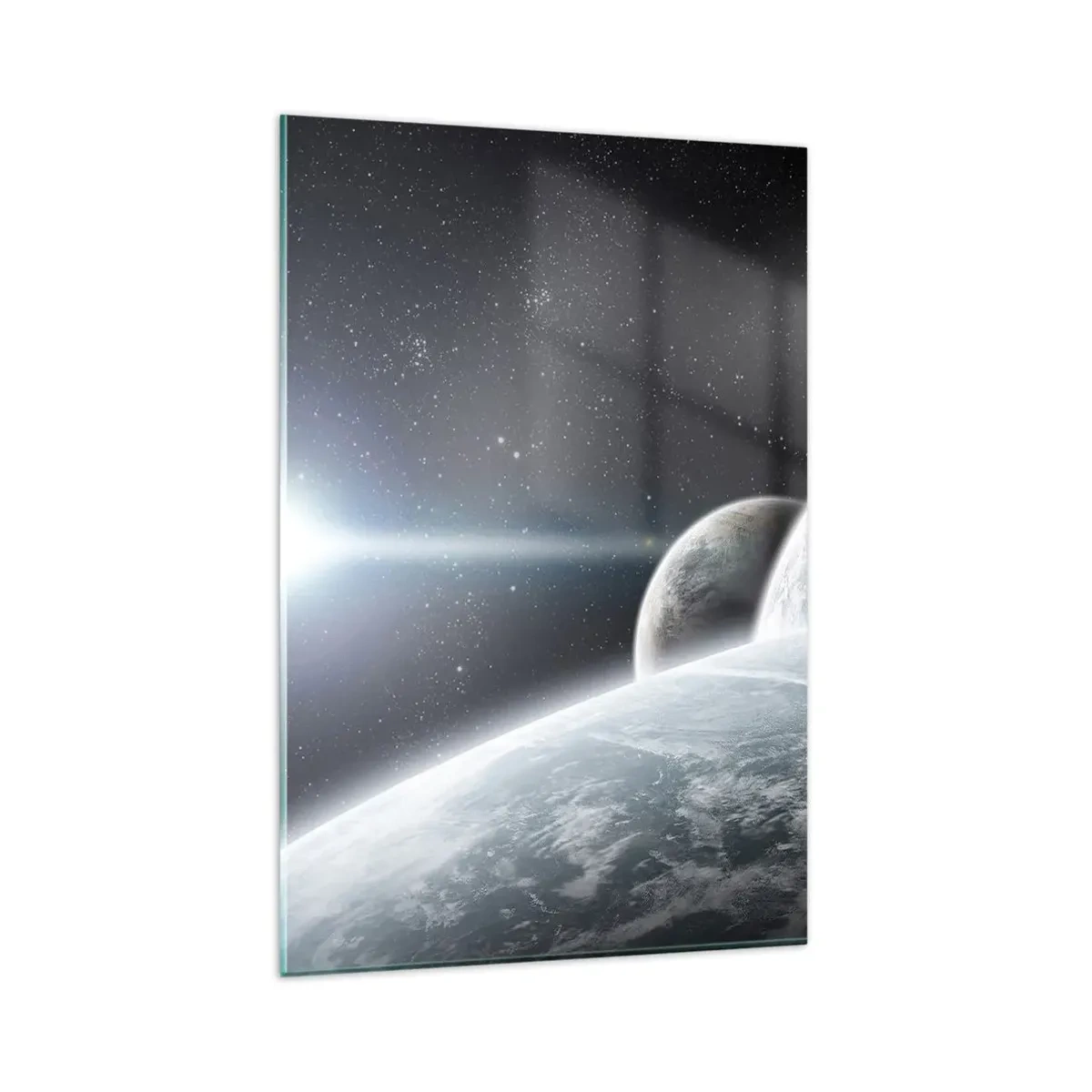 Billede på glas - Sfærernes kosmiske musik - 80x120 cm