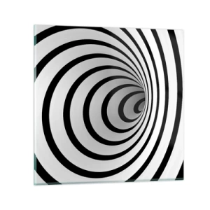 Billede på glas - Kan du heller ikke modstå det? - 30x30 cm