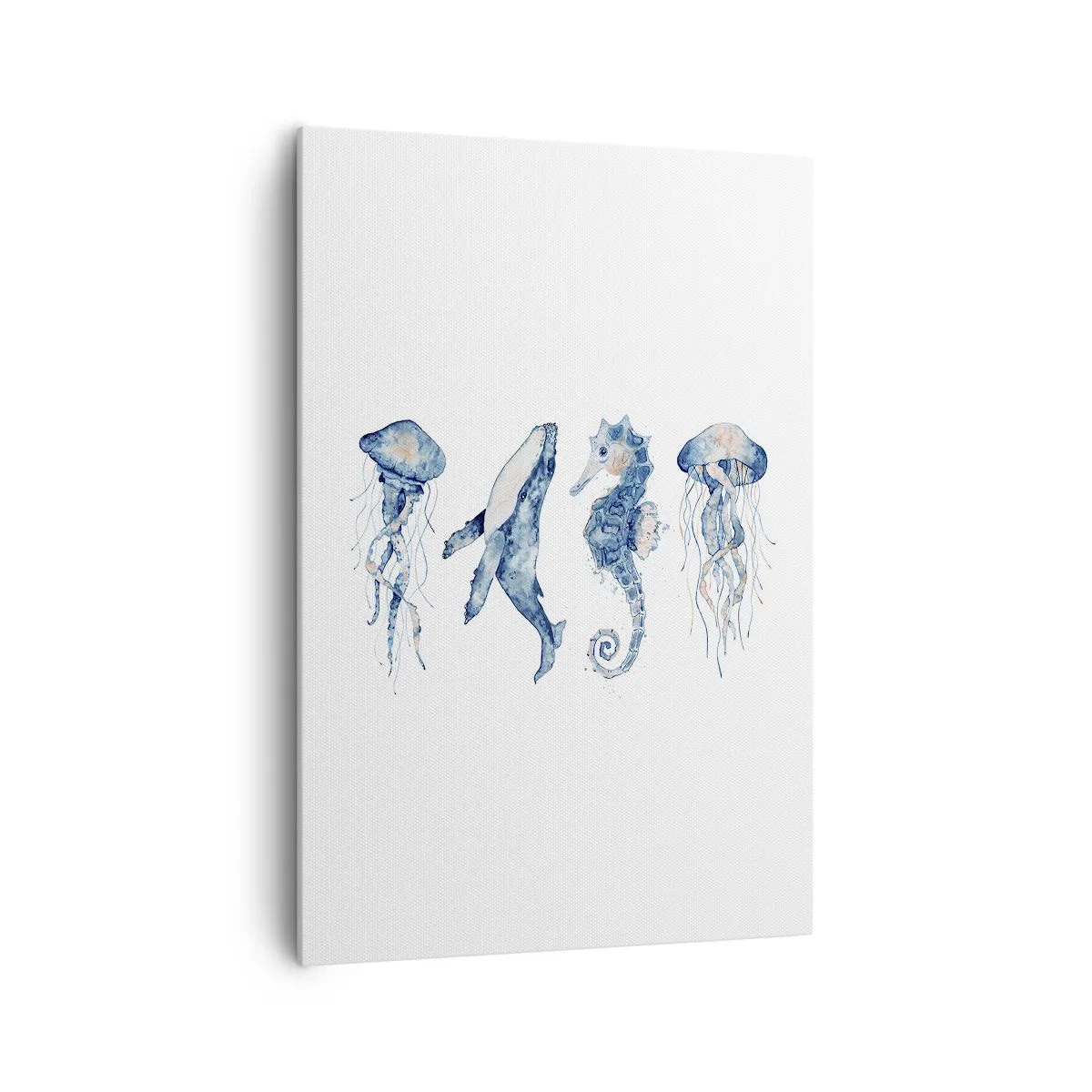 Lærredstryk - Billede på lærred - Havets vidundere - 70x100 cm