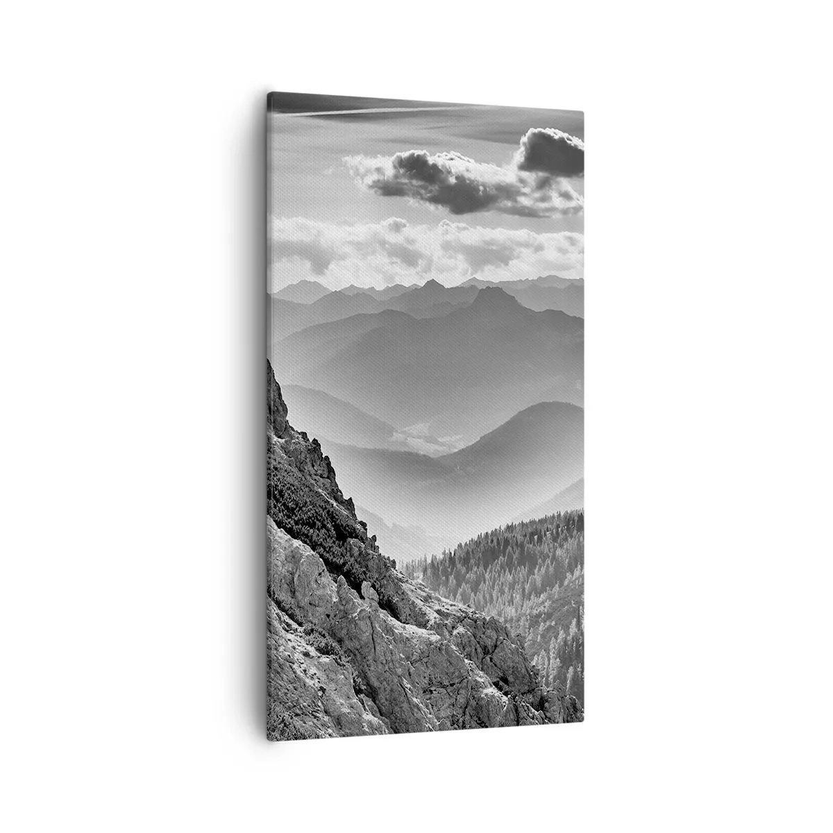 Lærredstryk - Billede på lærred - Hele vejen til horisonten - 55x100 cm