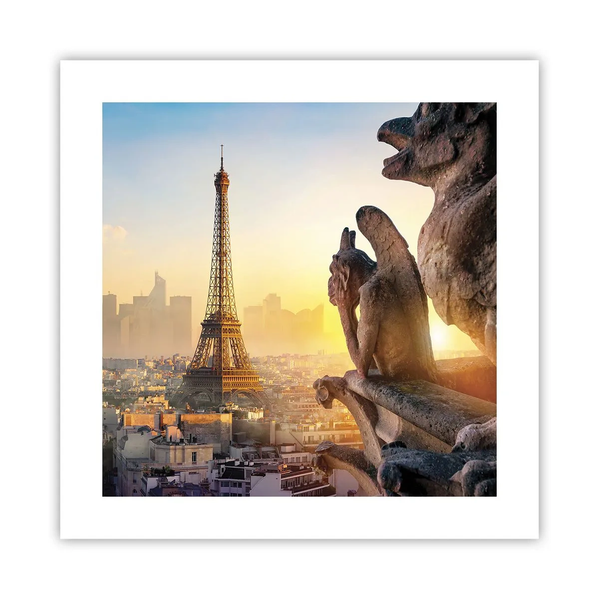 Plakat - Meget har ændret sig... - 40x40 cm