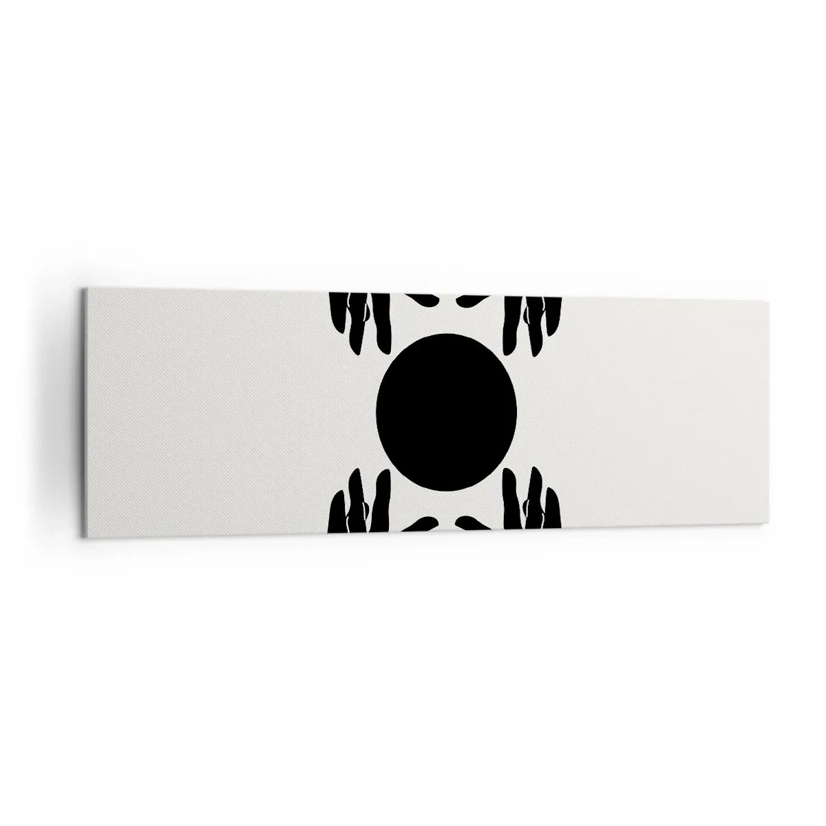 Lærredstryk - Billede på lærred - Et hemmeligt tegn - 160x50 cm