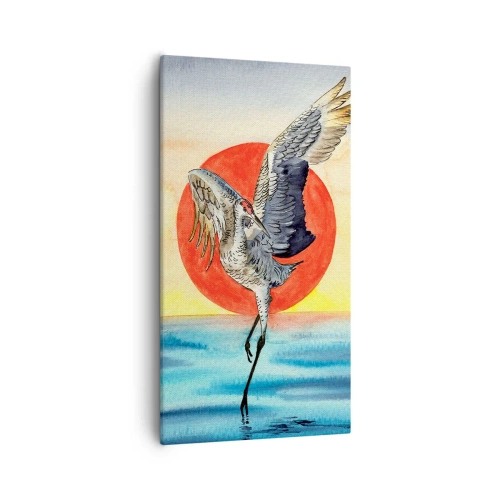 Lærredstryk - Billede på lærred - Tid til at gå tilbage - 55x100 cm