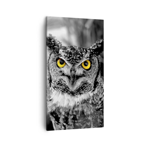 Lærredstryk - Billede på lærred - Intet kan skjules - 45x80 cm