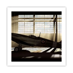 Plakat - Resten af krigeren - 50x50 cm