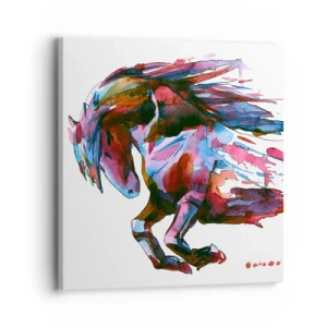 Lærredstryk - Billede på lærred - I henrykkelse - 30x30 cm