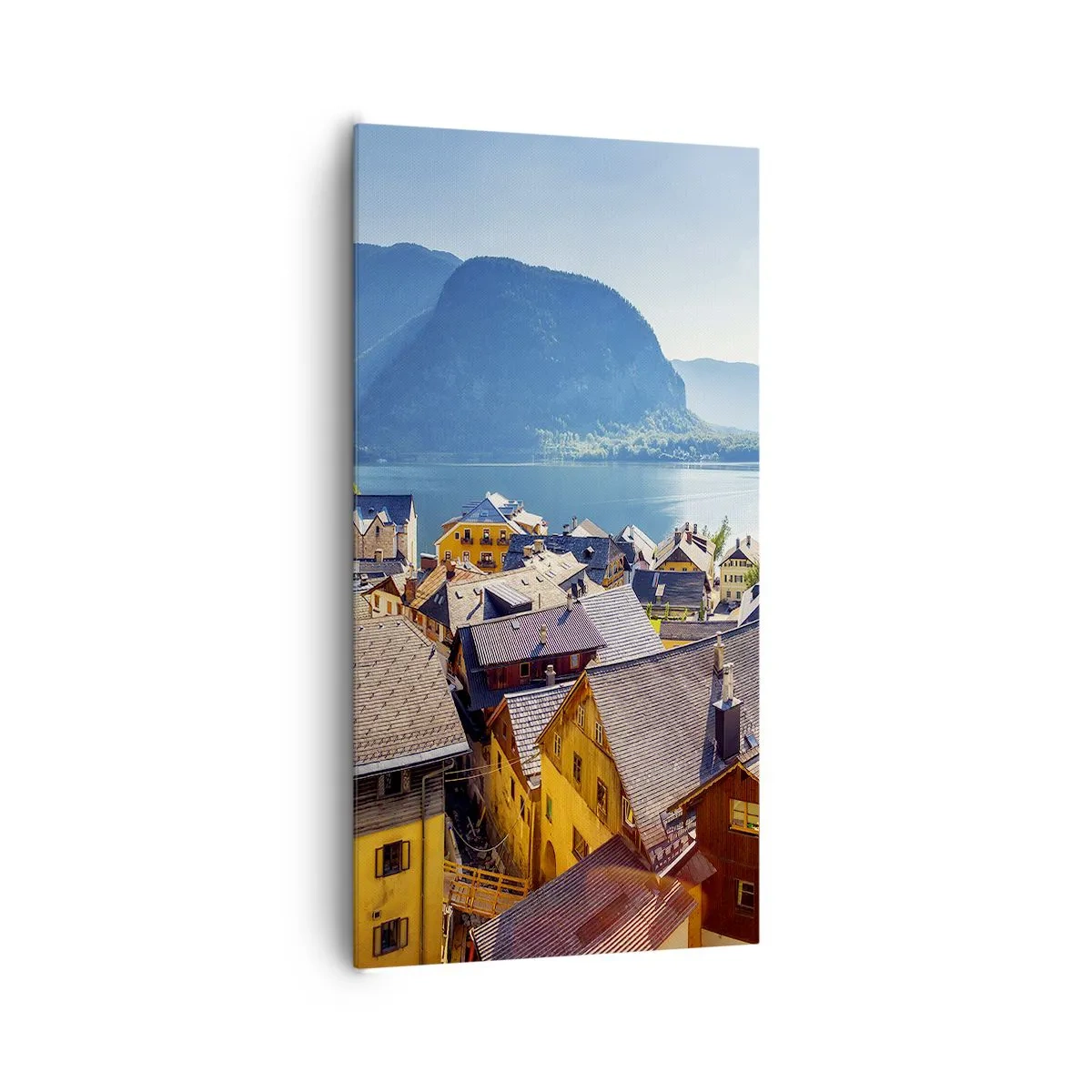 Lærredstryk - Billede på lærred - Det kunne ikke være mere malerisk - 65x120 cm