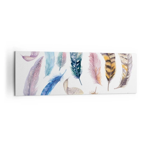 Lærredstryk - Billede på lærred - Letvægts, farverig og flerfarvet - 160x50 cm