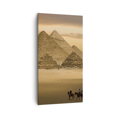 Lærredstryk - Billede på lærred - Uændret i tusindvis af år - 55x100 cm