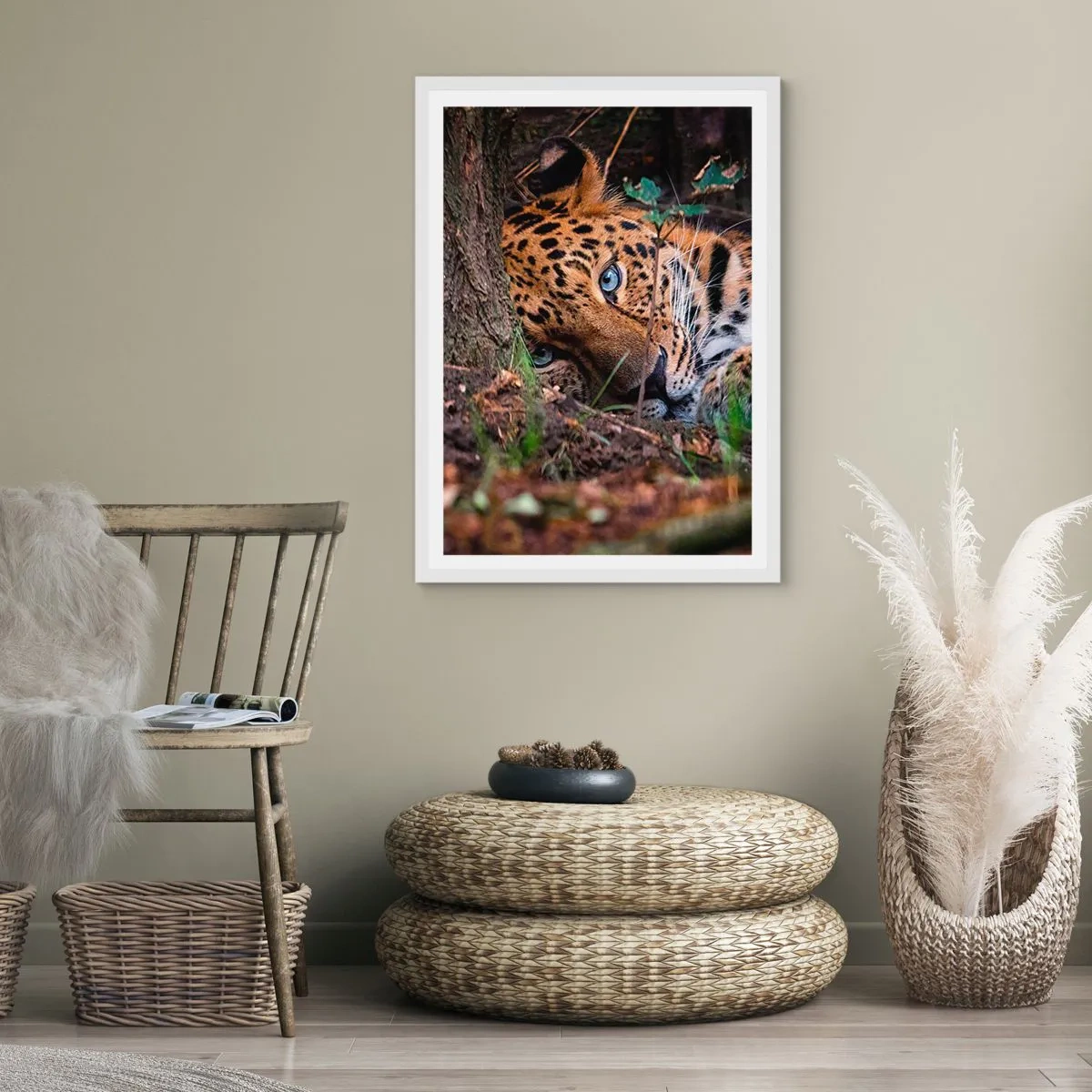 Plakat i hvid ramme - Stol på mig - 40x50 cm