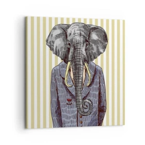 Lærredstryk - Billede på lærred - Elegant af natur - 60x60 cm