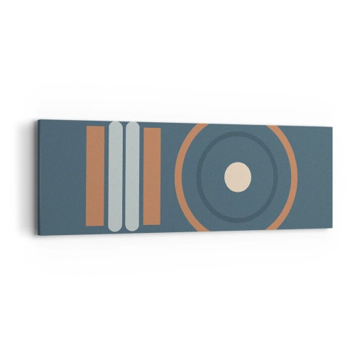 Lærredstryk - Billede på lærred - Essensen af tingene - 90x30 cm