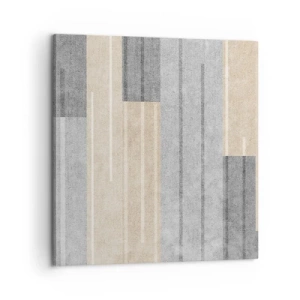 Lærredstryk - Billede på lærred - Komposition: hold den lodret - 60x60 cm