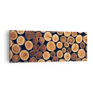 Lærredstryk - Billede på lærred - Hvor gammel ser jeg ud? - 140x50 cm