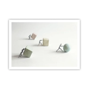 Plakat - Selve livet - 100x70 cm