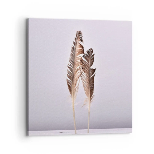 Lærredstryk - Billede på lærred - Mod intetheden - 70x70 cm