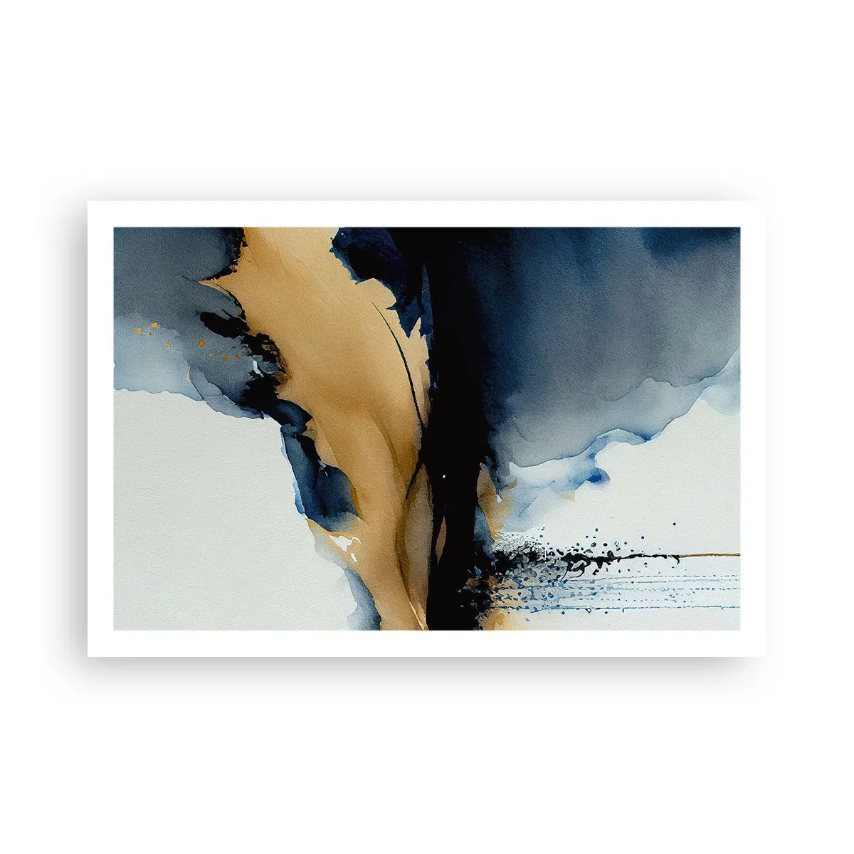 Plakat - Bag sløret - 91x61 cm