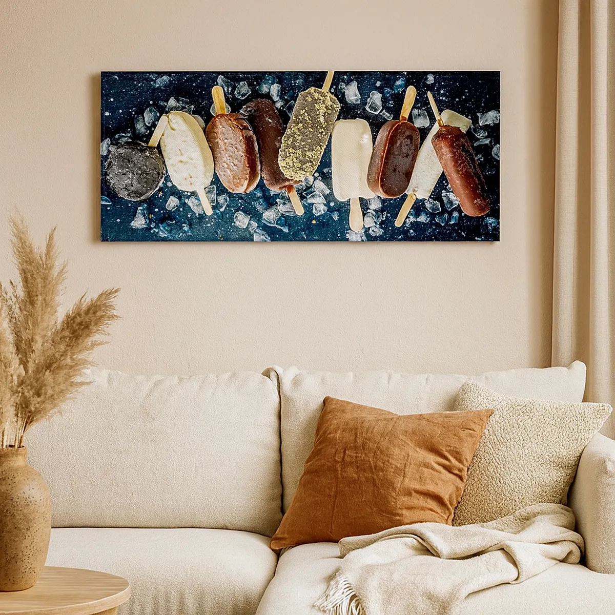 Lærredstryk - Billede på lærred - En smag af varm sommer - 30x30 cm