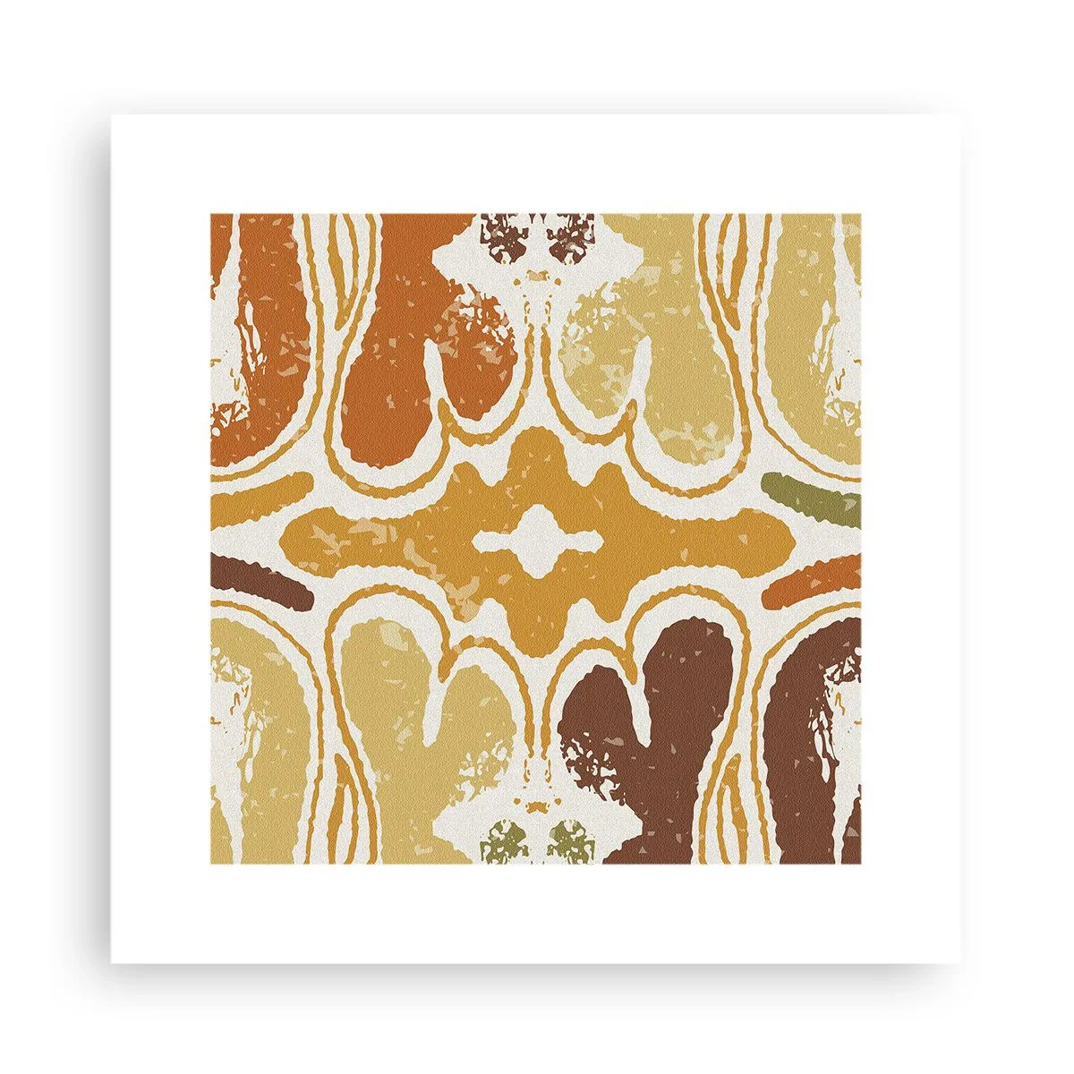 Plakat - Sentimental abstraktion - 30x30 cm