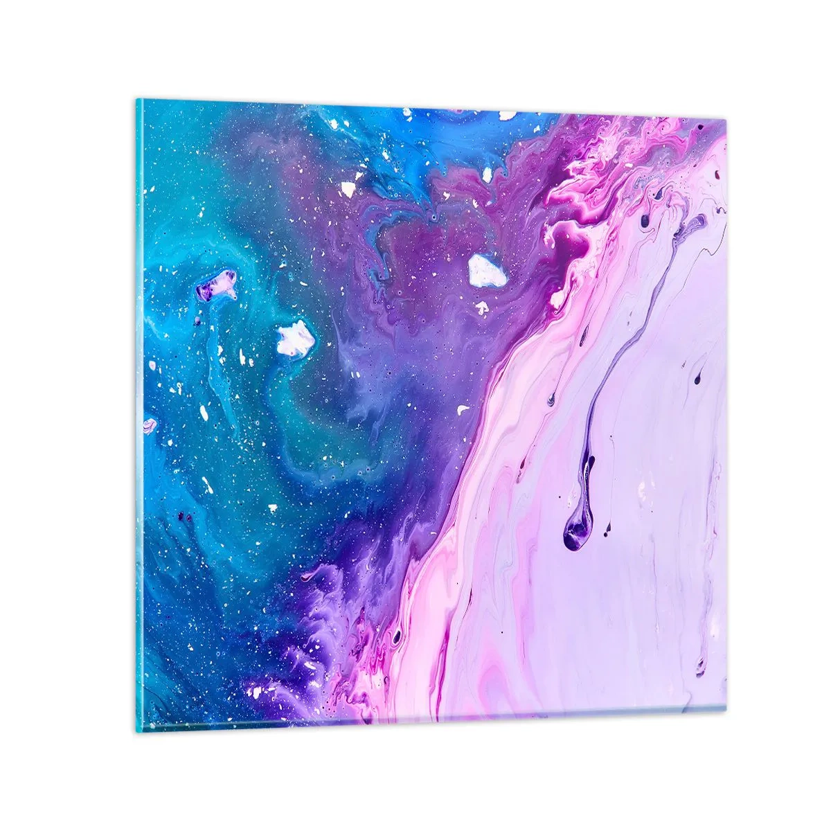 Billede på glas - Yin og yang - 30x30 cm