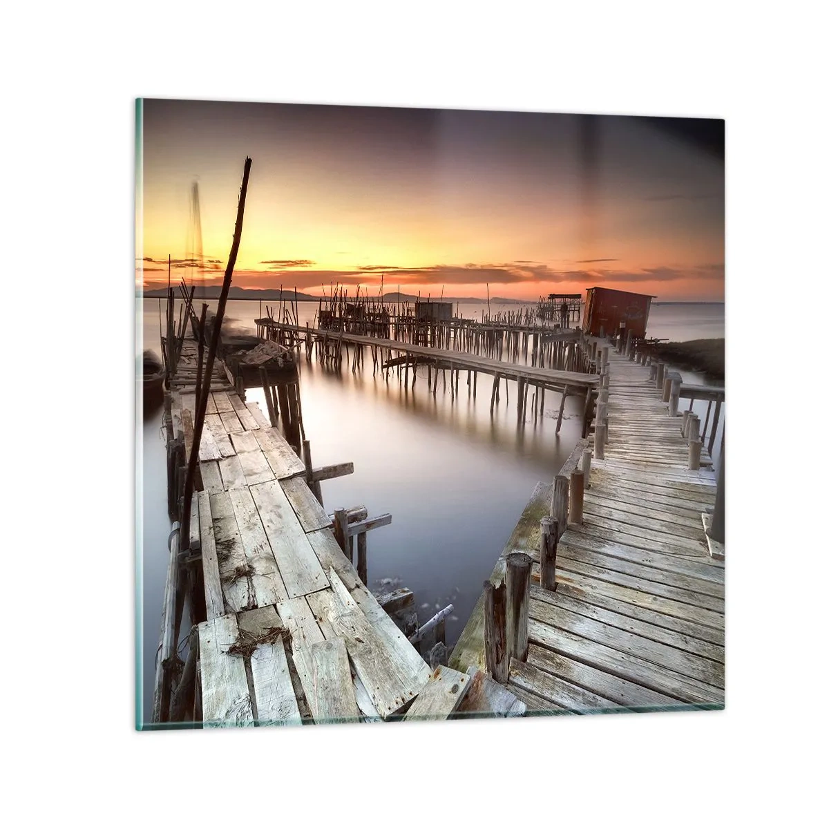 Billede på glas - Autentisk, ikke en turistattrapp - 70x70 cm