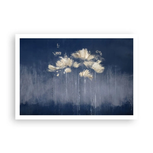 Plakat - Som kronblade i vinden - 100x70 cm