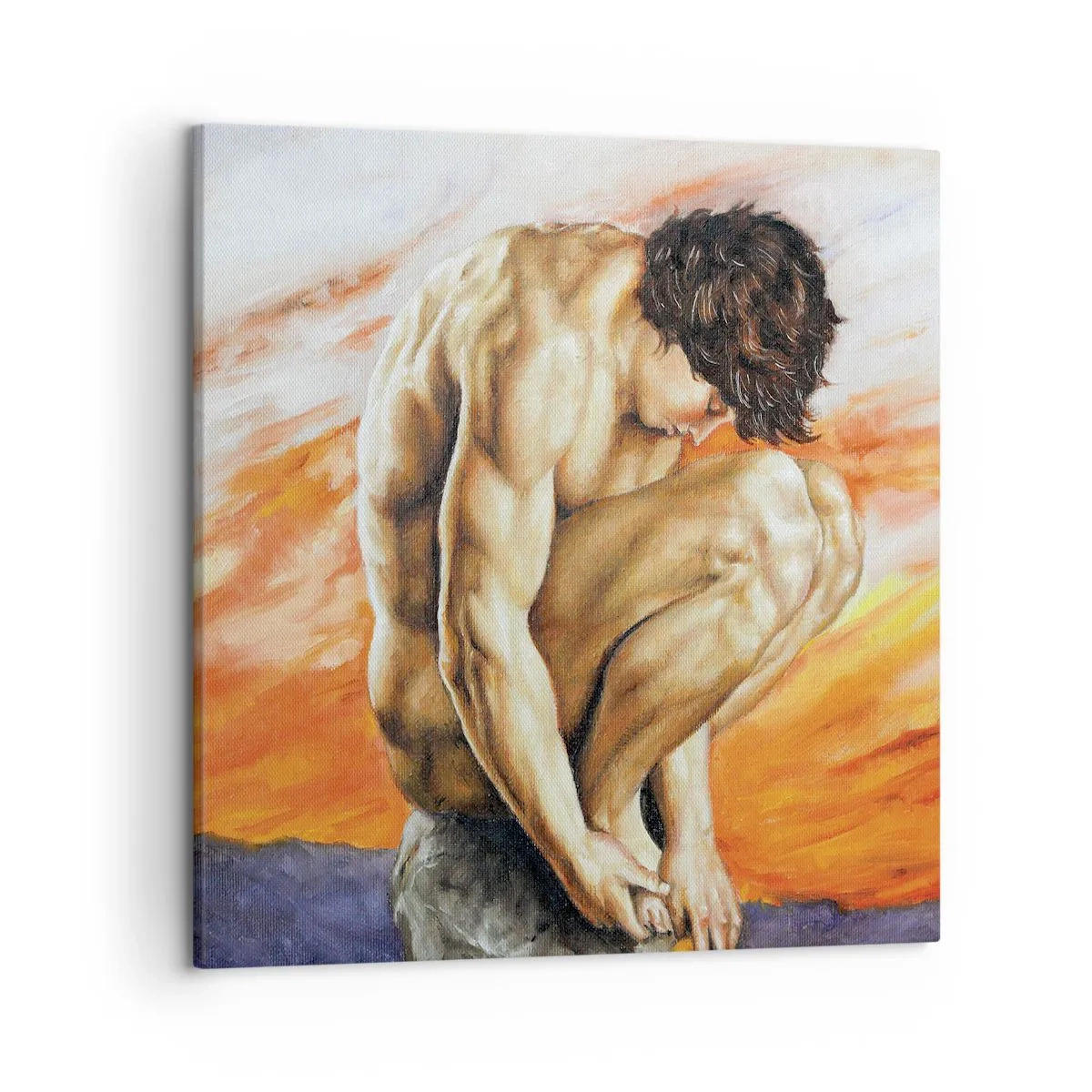 Lærredstryk - Billede på lærred - Sænket i sig selv - 50x50 cm