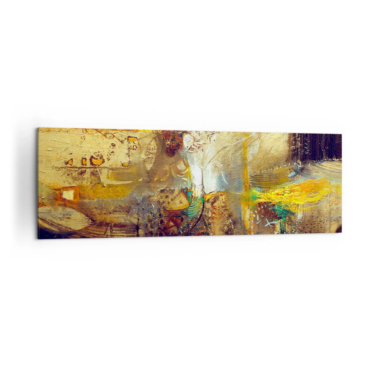 Lærredstryk - Billede på lærred - Kold, varm, meget varm - 160x50 cm