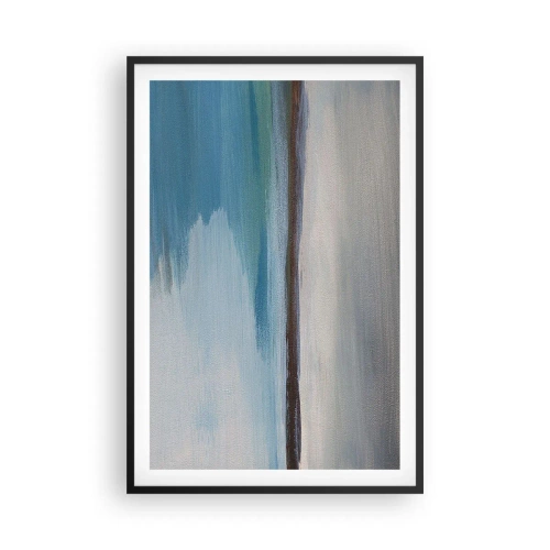 Plakat i sort ramme - Horisontalt landskab - 61x91 cm