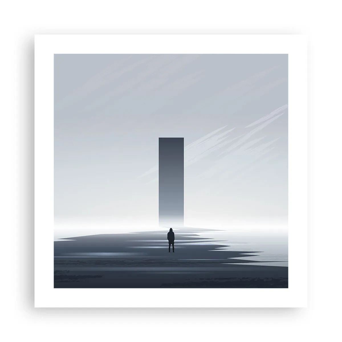 Plakat - Mulighed eller trussel? - 50x50 cm