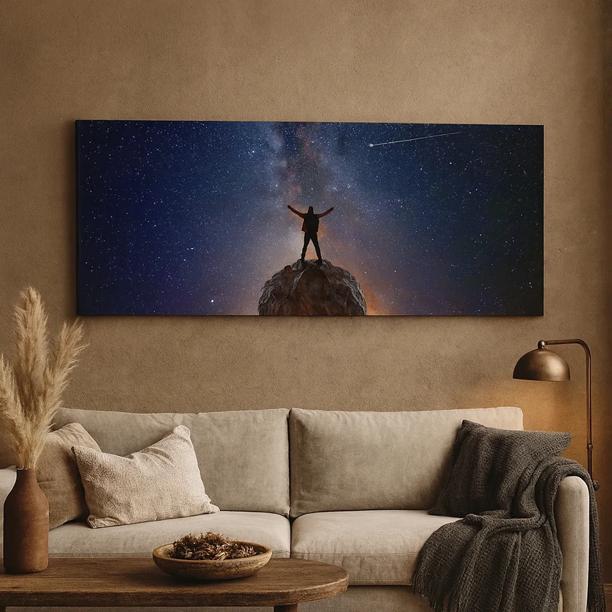 Lærredstryk - Billede på lærred - Magten er hos mig! - 30x30 cm