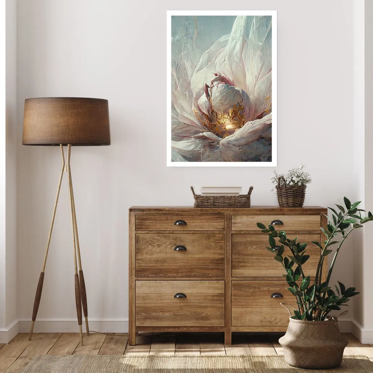 Plakat - Blomstrer en gang om hundrede år - 61x91 cm