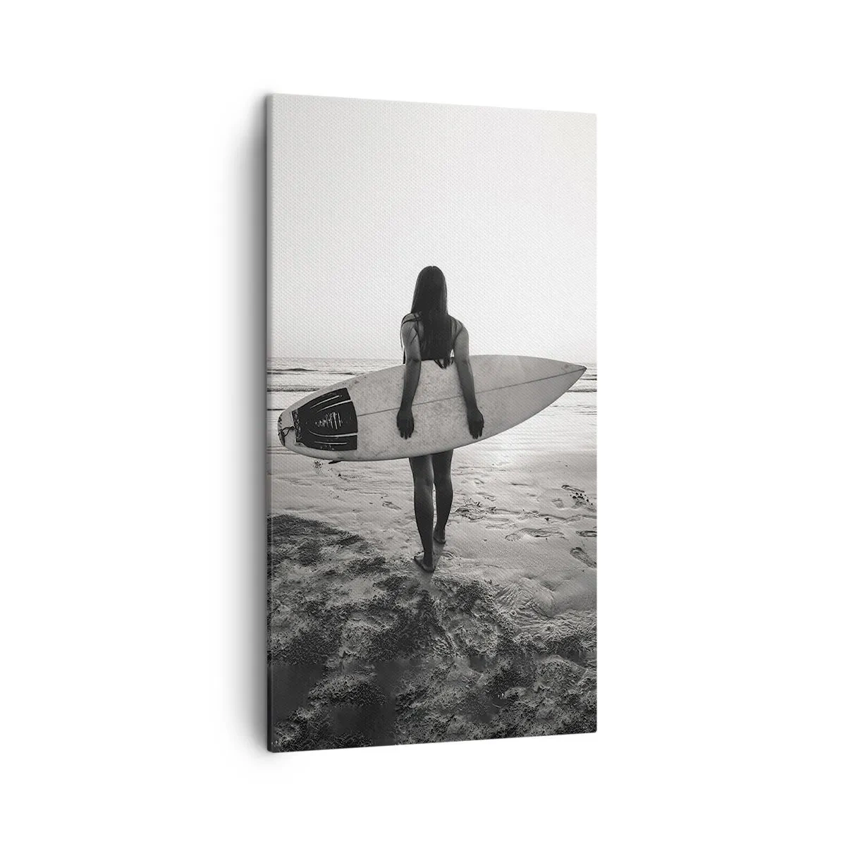 Lærredstryk - Billede på lærred - Datter af havbølgen - 45x80 cm