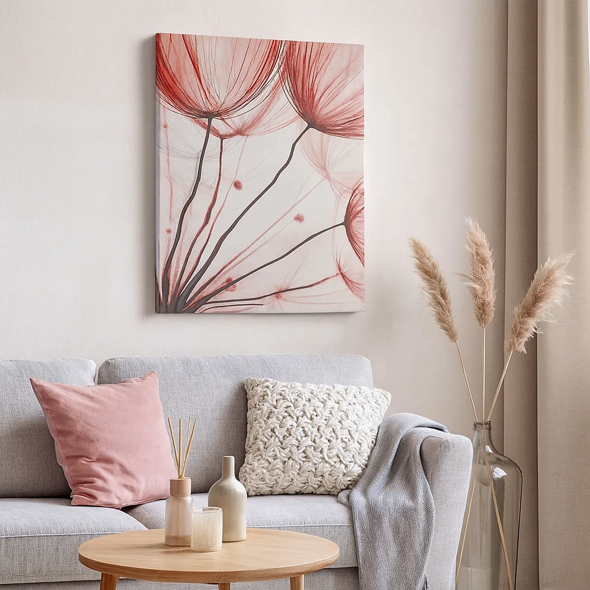 Lærredstryk - Billede på lærred - Før afgang - 50x70 cm