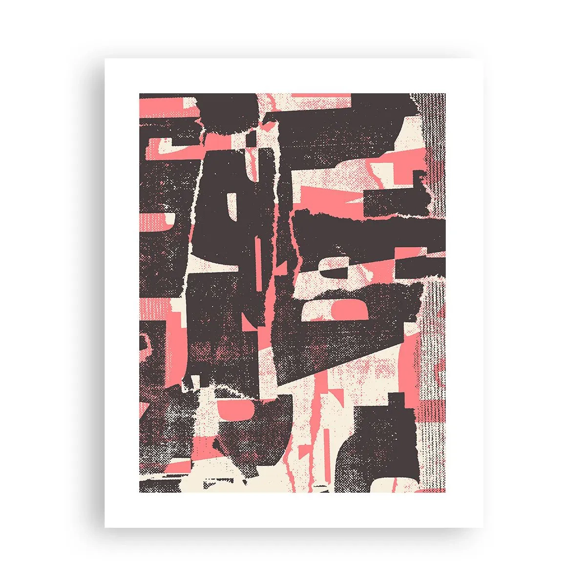 Plakat - Al trængsel og travlhed - 40x50 cm