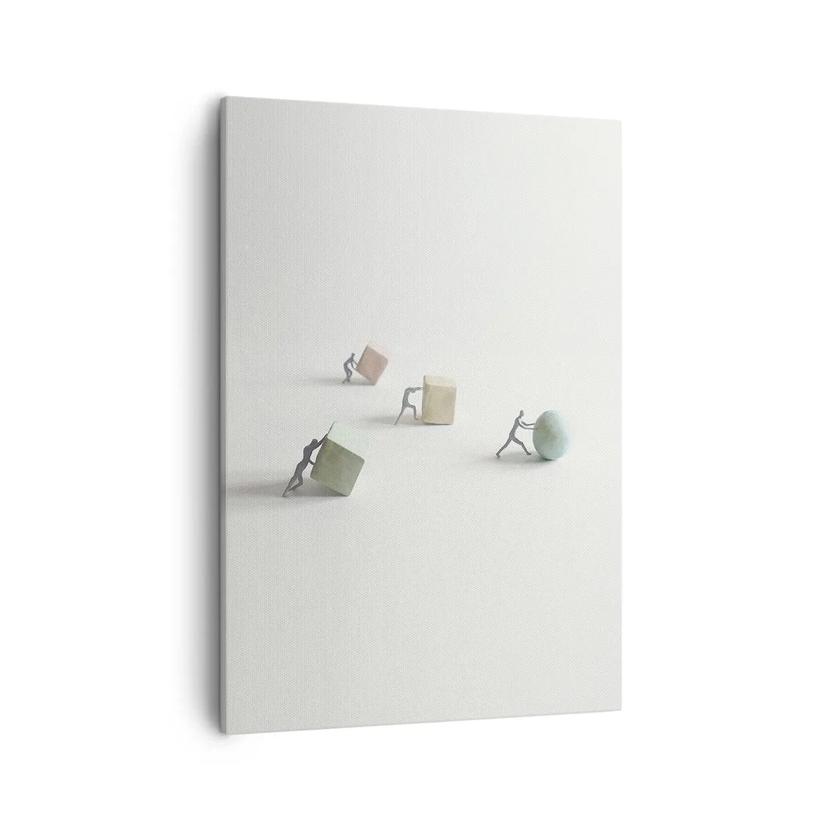 Lærredstryk - Billede på lærred - Selve livet - 50x70 cm