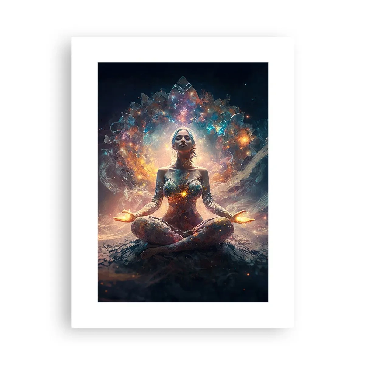 Plakat - Flow af god energi - 30x40 cm