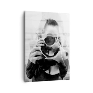 Lærredstryk - Billede på lærred - Skaber og materiale - 50x70 cm