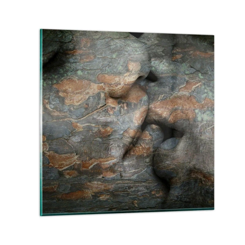 Billede på glas - For altid sammen - 30x30 cm