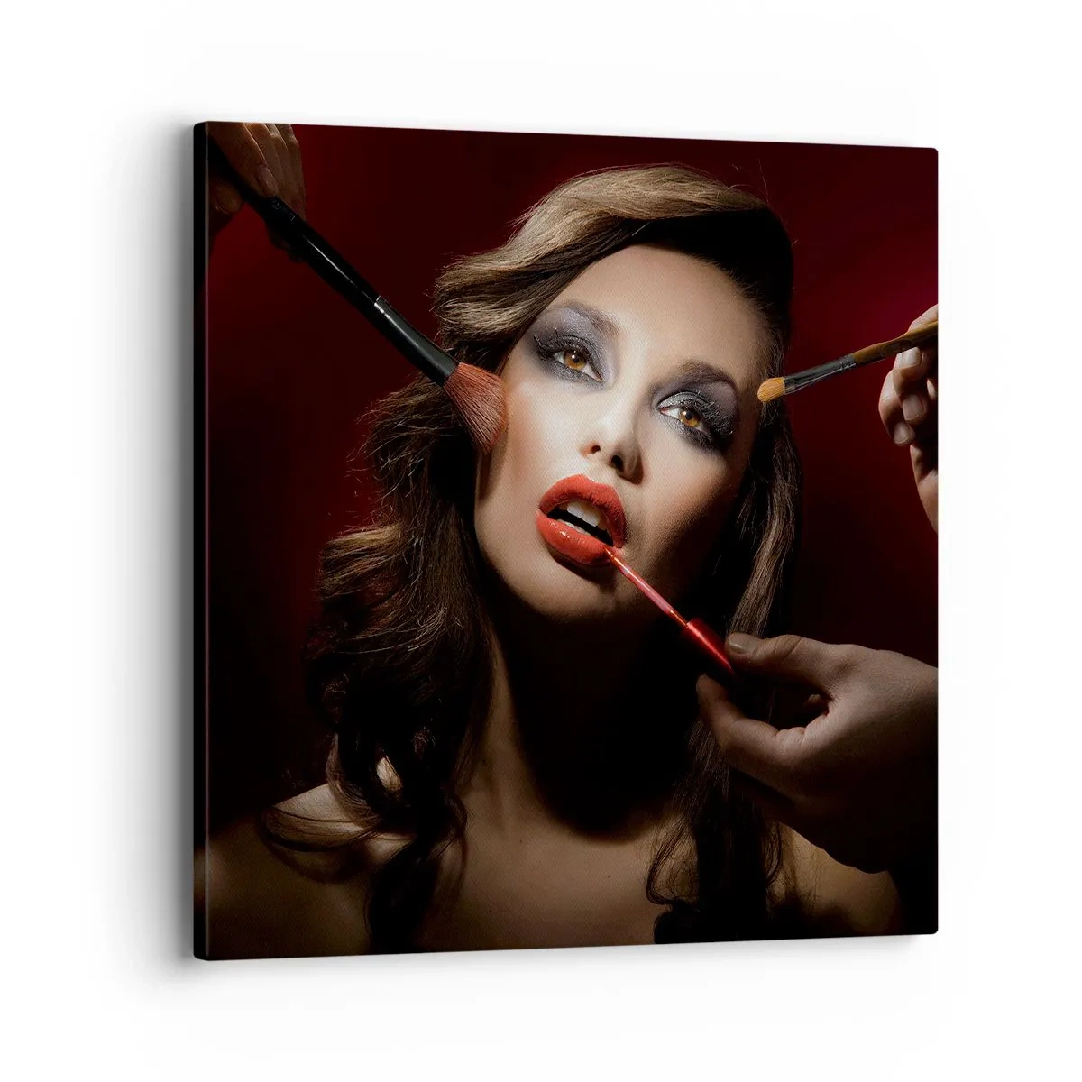 Lærredstryk - Billede på lærred - Smukke drømmende - 40x40 cm