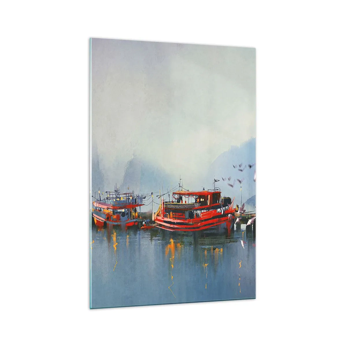 Billede på glas - Ved verdens ende - 70x100 cm