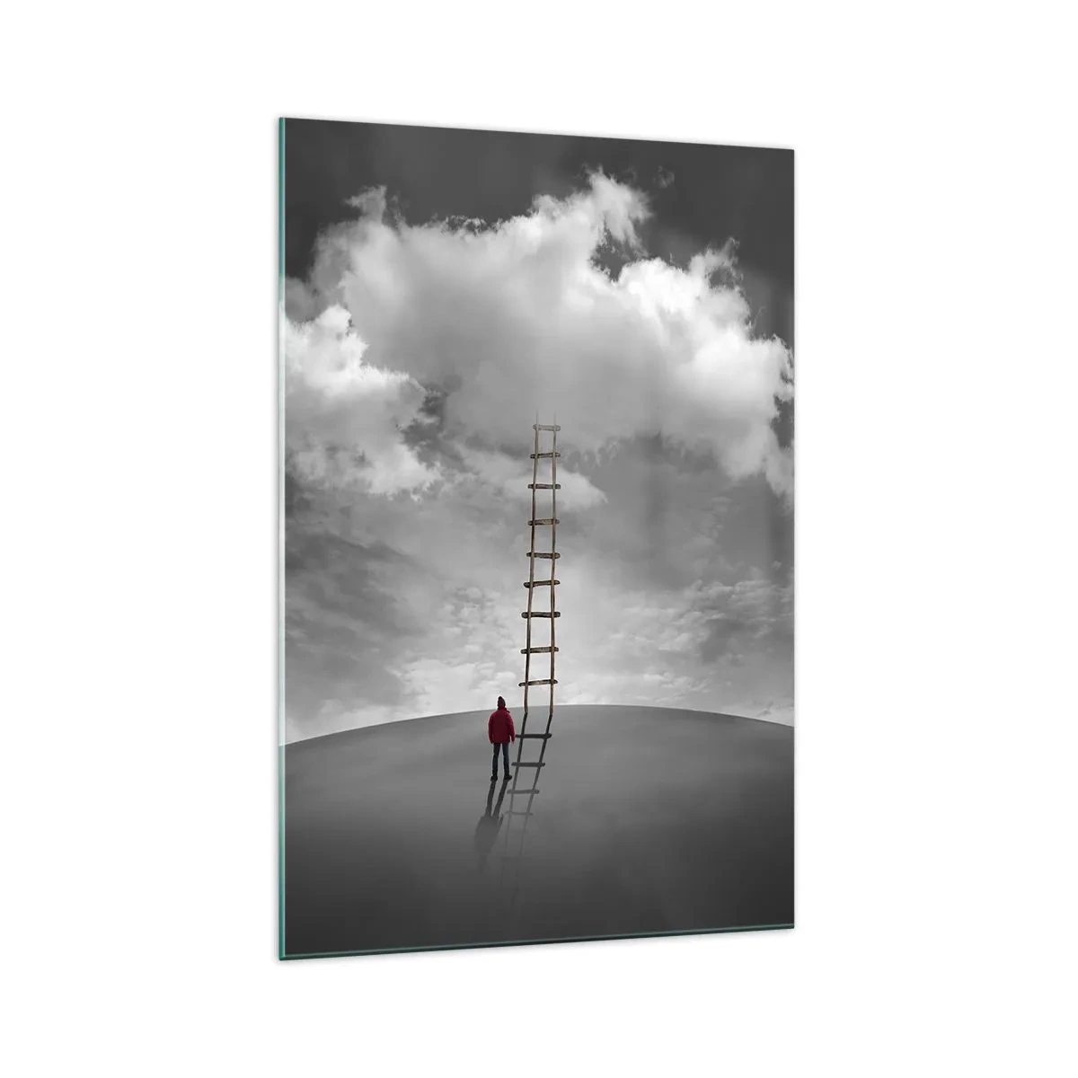 Billede på glas - Alt er muligt - 70x100 cm